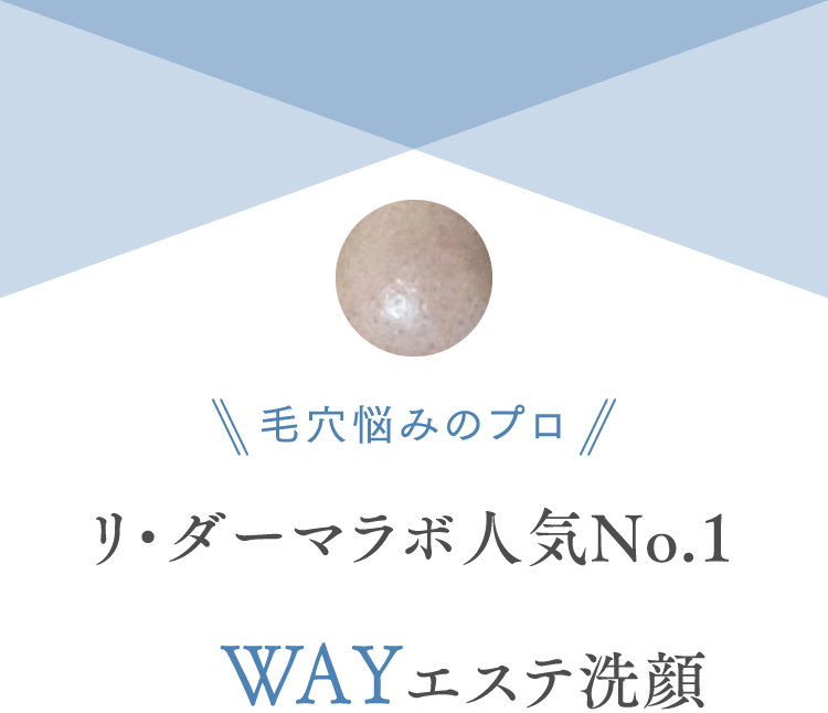 リ・ダーマラボ人気No.１2WAYエステ洗顔