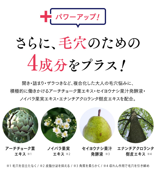 支持される理由3 エイジングケア | 美容液レベルのみずみずしさ。
